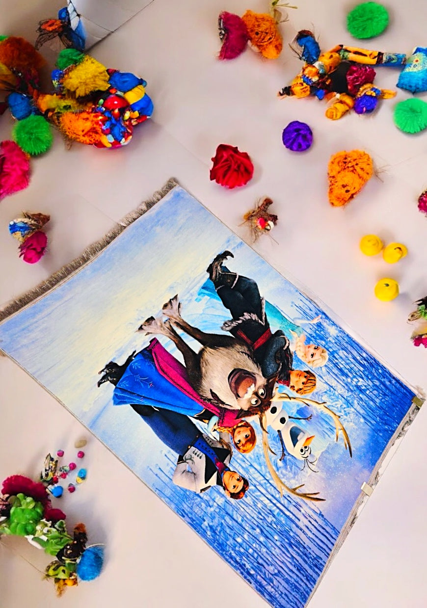Snowy Magic Elsa Rug