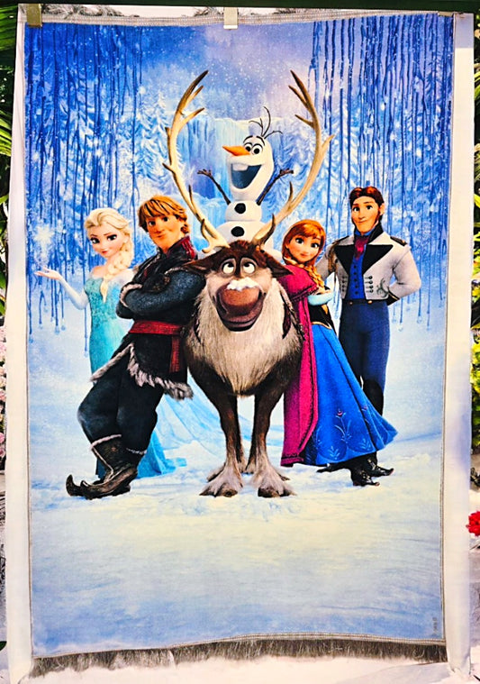 Snowy Magic Elsa Rug
