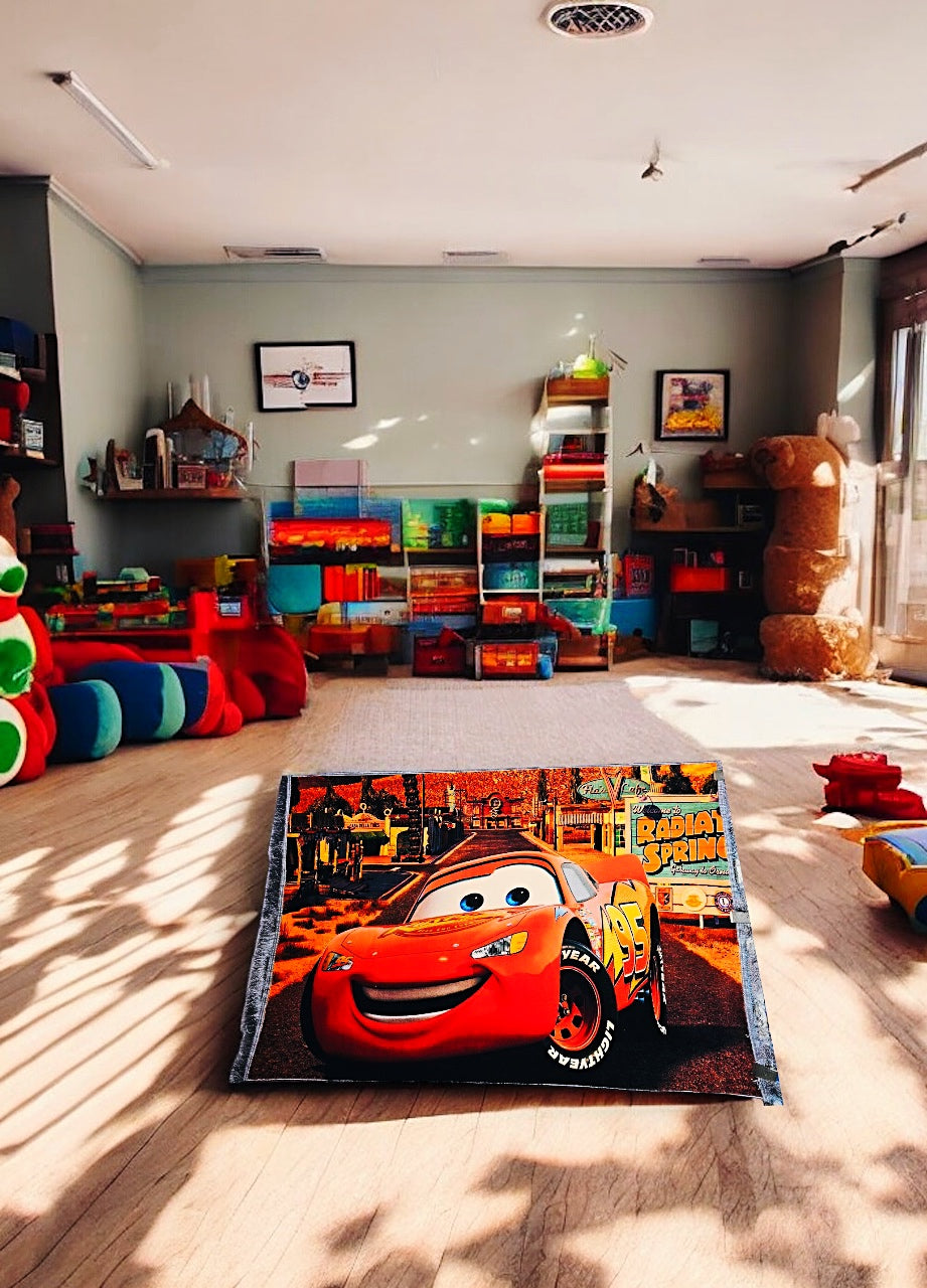Zoom & Vroom Cars Rug