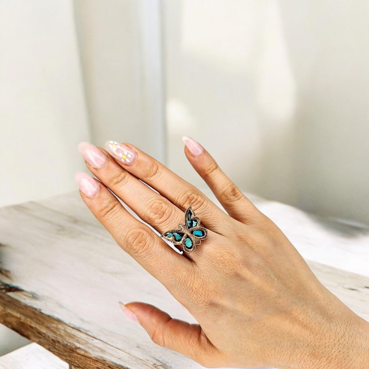 Luna Butterfly Ring