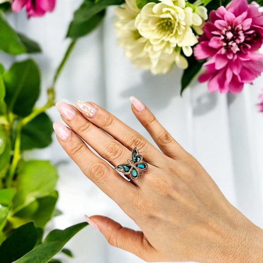 Luna Butterfly Ring