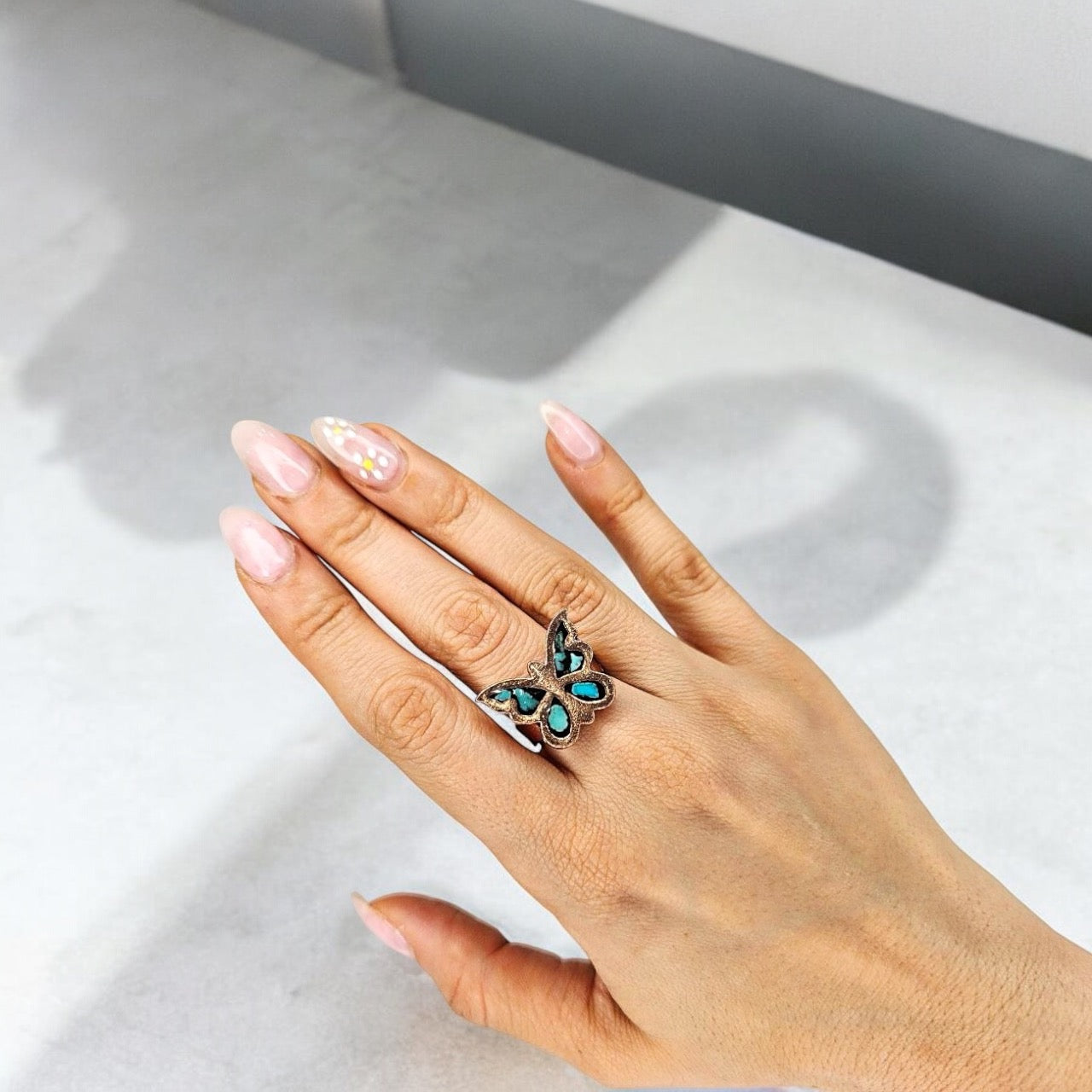 Luna Butterfly Ring
